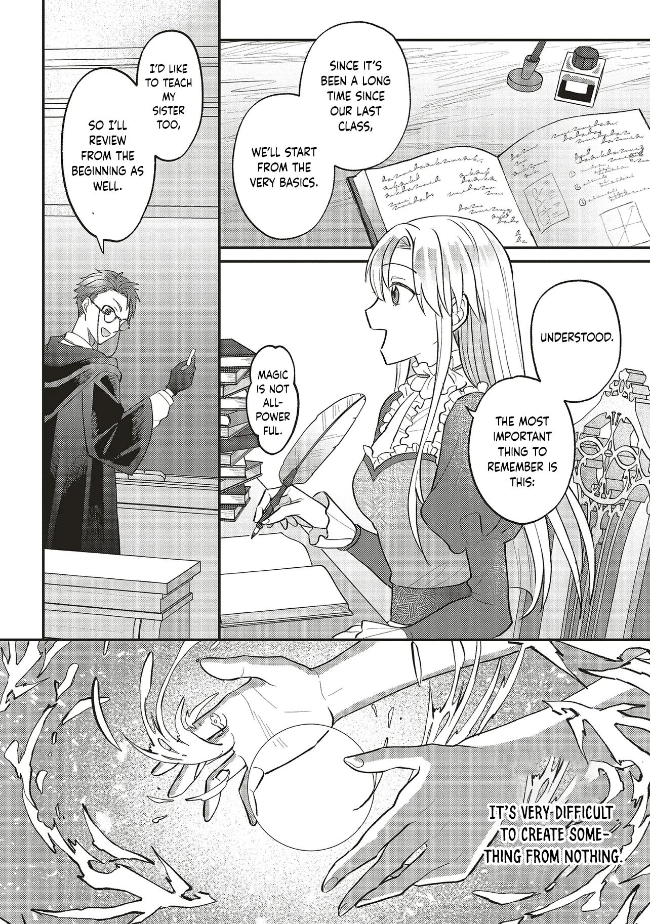 I'm the Older Sister of a Villainess, but I Don't Want to Die, Even If I'm Just a Mob Character Chapter 1 Page 38